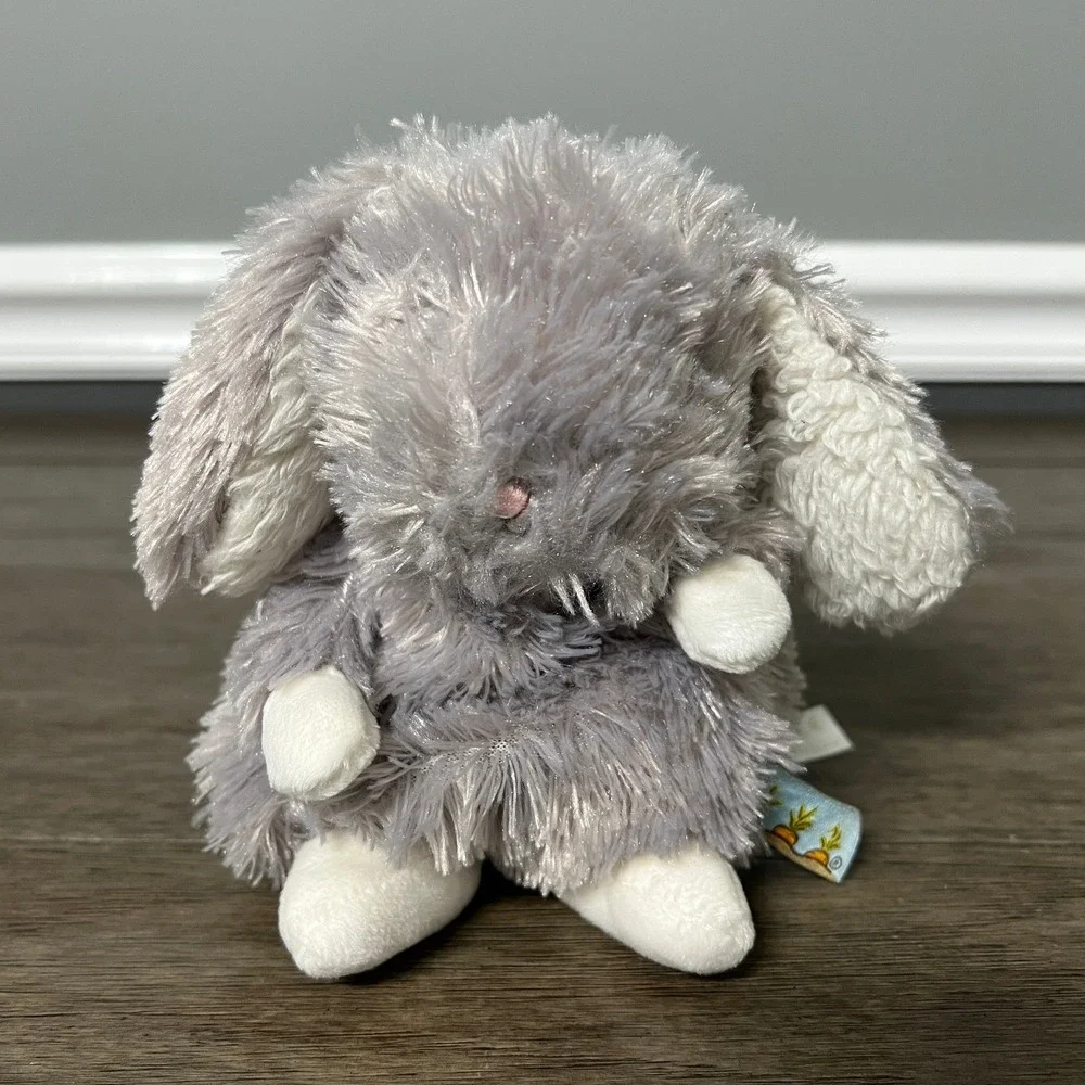 Bunnies by the Bay Gray Bunny‎ Rabbit Plush Stuffed Animal Toy Easter